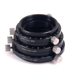Upgrade High Precision Astronomical Telescope Camera Angle Adjuster M42 / M48 / M54 / M68 Thread CAA 360° Rotator