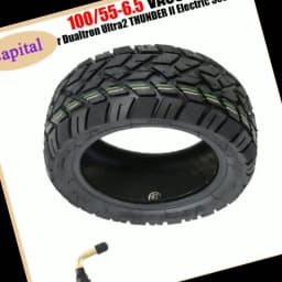 100/55-6.5 Tyre CST Tubeless Tire for Kukirin G4 Wolf King GT PRO Dualtron New Thunder Electric Scooter 90/65-6.5 Upgrade Parts