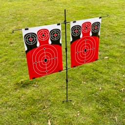 Universal Target Paper Clip, Adjustable Metal Target Paper Holder for Shooting. Does Not Include Target Paper.