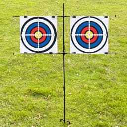 Universal Target Paper Clip, Adjustable Metal Target Paper Holder for Shooting. Does Not Include Target Paper.