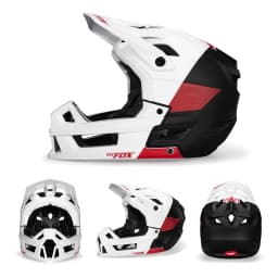 BATFOX Full Face Bike Helmet Men Women Downhill Off-road Cycling Motorcycle Outdoor Sports Protection Safety MTB Bicycle Helmets