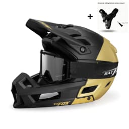 BATFOX Full Face Bike Helmet Men Women Downhill Off-road Cycling Motorcycle Outdoor Sports Protection Safety MTB Bicycle Helmets
