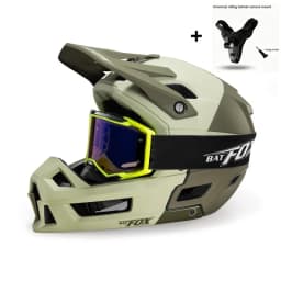 BATFOX Full Face Bike Helmet Men Women Downhill Off-road Cycling Motorcycle Outdoor Sports Protection Safety MTB Bicycle Helmets
