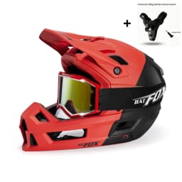 BATFOX Full Face Bike Helmet Men Women Downhill Off-road Cycling Motorcycle Outdoor Sports Protection Safety MTB Bicycle Helmets