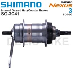 SHIMANO NEXUS Internal Geared Hub SG-3C41 Shift Lever SL-3S41E SM-BC06 3-speed and 16T Original parts