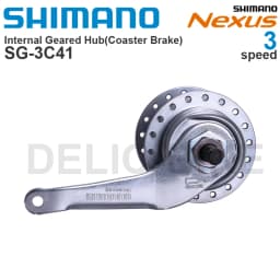 SHIMANO NEXUS Internal Geared Hub SG-3C41 Shift Lever SL-3S41E SM-BC06 3-speed and 16T Original parts