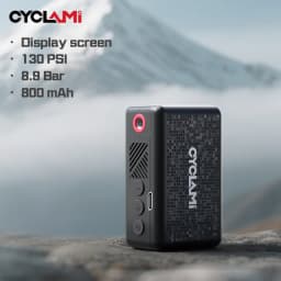 130 PSI CYCLAMI AM6 Portable Pocket Electric Inflator Pump Custom Tire Pressure Display 9 Bar Tire Inflator MTB Road Bike FV AV