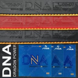 STIGA DNA Dragon Power Table Tennis Rubber Professional Sticky Ping Pong Rubber Sheet with Power Sponge