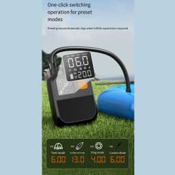Efficient Digital Inflation Pump Outdoor Air Pump Wireless Rechargeable Pump High Air Volume Output Large Battery Capacity