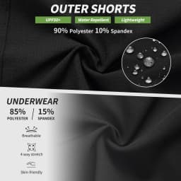 WOSAWE Mountain Bike Shorts Multi-Pockects Quick Dry Loose Fit MTB Racing Motocross Men's Summer Cycling MTB Shorts