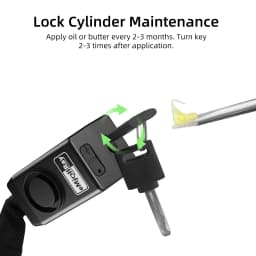 Scooter Bike Remote Control Antitheft Bicycle Bike Alarm Alerter Super Loud Rainproof Burglar Alarm Lock Motorcycle Alarm Lock