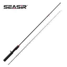 Seasir Black Arrow Spining Baitcasting Fishing Rod Carbon Fiber FUJI O 1.5-1.8m BFS Lure Weight 0.8-10g UL Ultralight Micro Fish