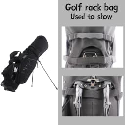 Golf Accessories, Golf Bag Proof Dust Cover, Golf Bag Cap, PU Leather Material