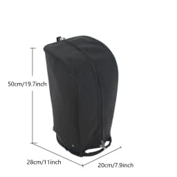 Golf Accessories, Golf Bag Proof Dust Cover, Golf Bag Cap, PU Leather Material