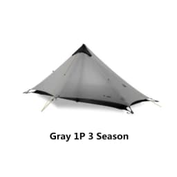 New FLAME'S CREED Lanshan 1 Person Oudoor Ultralight Camping Tent Single Man 3/4 Season Professional 15D Silnylon Rodless Tent