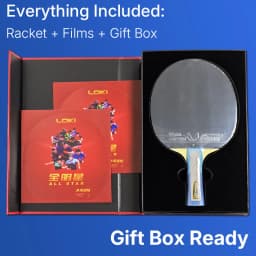 LOKI ALL STAR Table Tennis Racket Professional Basalt Carbon Ping Pong Paddle Bat Inspired by Chinese National Team