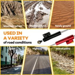 JOYOR Electric Scooter Steering Damper for JOYOR T6 T6-E T6-E-PRO T10 Refuse Death Wobble Handlebar Swing