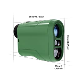 REVASRI Hunting Rangefinder -1000M Range Finder for Hunting and Golfing with Speed, Slope, Scan and Normal Measurements