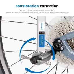 TOOPRE Bicycle Derailleur Hanger Alignment Gauge Professional Tool Measure Straighten Dropout Repair Tools For MTB Road Bike