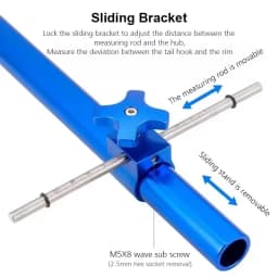 TOOPRE Bicycle Derailleur Hanger Alignment Gauge Professional Tool Measure Straighten Dropout Repair Tools For MTB Road Bike