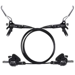 IIIPRO Ultralight Mountain Bike 4 Piston Hydraulic Disc Brake Set 850mm/1550mm CNC Oil Pressure High-quality Brake Handle