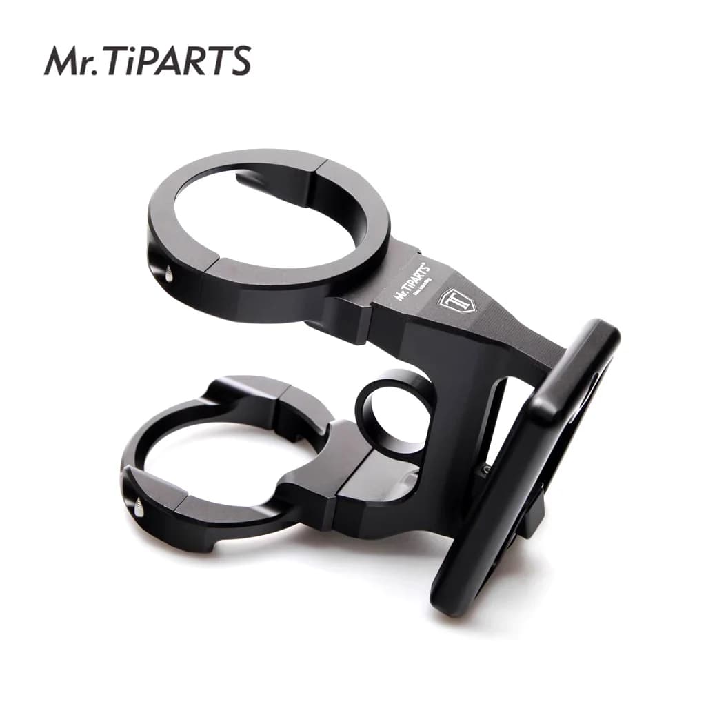 Mr.tiparts Bicycle Front Bag Carrier Block Adapter Integrated Pig Nose Bag Seat for Birdy3 P40 R2 Folding Bike Block Bracket