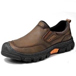 Autumn Spring Men Outdoor Leather Hiking Shoes Trekking Sneakers Camping Hike Tracking Treking Mountain Climbing