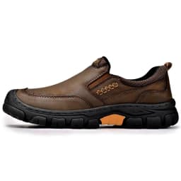 Autumn Spring Men Outdoor Leather Hiking Shoes Trekking Sneakers Camping Hike Tracking Treking Mountain Climbing