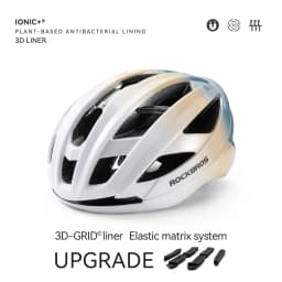 ROCKBROS Children Cycling Helmet Lightweight with Antibacterial Lining Helmet 20 Air Guide Holes Breathable Ventilated Helmet