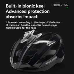 ROCKBROS Children Cycling Helmet Lightweight with Antibacterial Lining Helmet 20 Air Guide Holes Breathable Ventilated Helmet