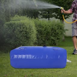 110L/240L Foldable Water Bladder Storage Tank, Portable Water Container, Bubble storage tank for Camping, Rainwater Collection