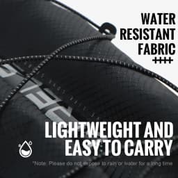WRELS Trekking Poles Bag Hiking Poles Bag Lightweight Waterproof Portable Fish Bone Pocket Opening Tightening Buggy Bag Cane Bag