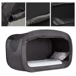 Camping Bed Tent Outdoor Folding Privacy Bed Tent Camping Fully Enclosed Shading Bed Tent for Kids and Adult