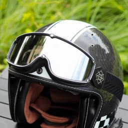BOLLFO Retro Helmet Goggles for Motorcycle Outdoor Cycling and Skiing Glasses