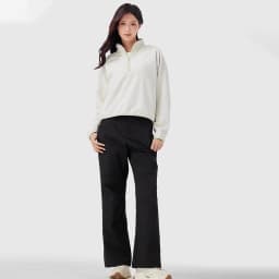 GOLDEN CAMEL Women's Tri-proof Softshell Pants Outdoor Trouser Windproof Waterproof Loose Hiking Mountaineering Pants for Women