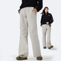 GOLDEN CAMEL Women's Tri-proof Softshell Pants Outdoor Trouser Windproof Waterproof Loose Hiking Mountaineering Pants for Women