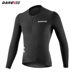 DAREVIE Man Cycling Maillot Aero High Speed Moisture Wicking PRO Level Men's Cycling Shirt UPF 40+ Anti Slip Cycling Jersey