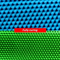 YINHE 955 Fully Cured Long Pips Single Rubber OX Medium Pips Table Tennis Rubber for Defensive & Tricky Play Mushroom Head