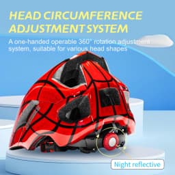 BATFOX Children Full Face Bike Helmet Removable Chin Balance Bike Skateboard Roller Skating Safety Cap Kids Bicycle Cycling Gear