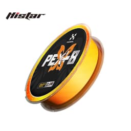 HASIDA Butterfly 100m 8Braided PE PEX+ Tech Standard Line Dia Smooth Soft Environmentally Friendly 0.6-5.0# Anti UV Fishing Line