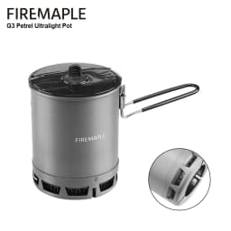 Fire-Maple 600ml Heat Exchanger Pot Portable Outdoor Travel Picnic Cookware High Efficiency G3 Petrel Camping Supplies