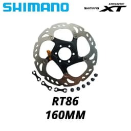 Shimano Deore XT RT86 Brake Disc 6 Bolt Ice Point Technology MTB Mountain Bicycle Disc 160MM 180MM 203MM