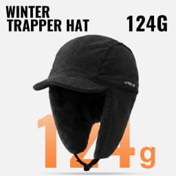 WRELS Thermal Winter Earflap Hat Warm Trooper Hunting Hat Windproof Cap with Ear Flaps Cycling Motorcycle Outdoor Winter Hat