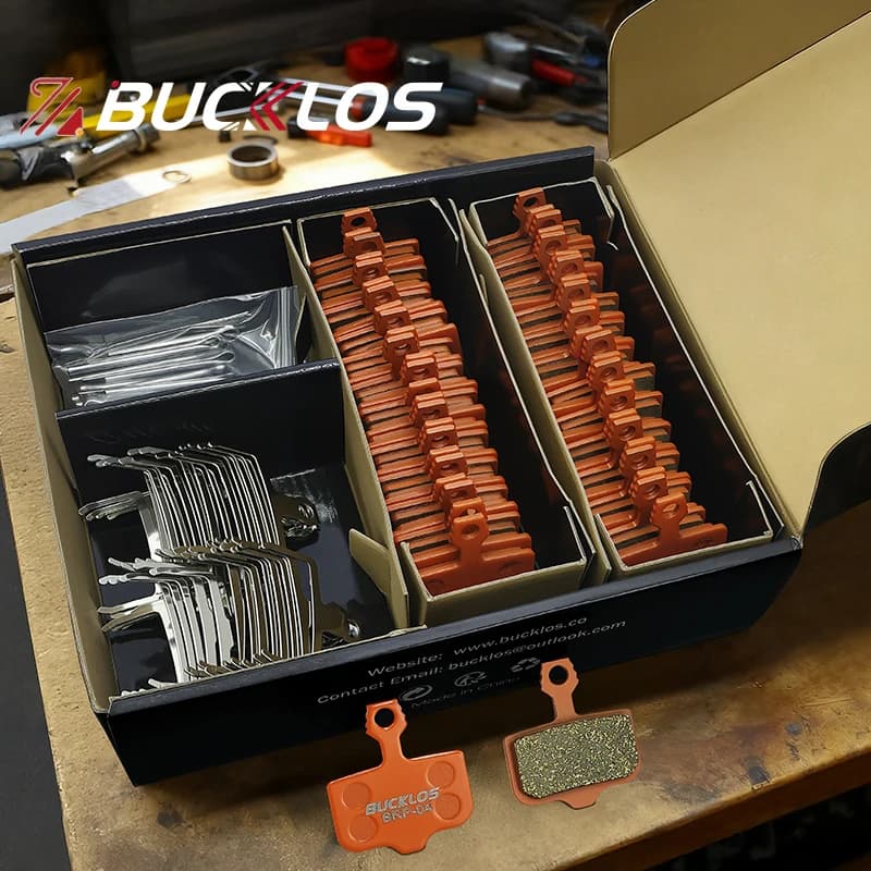 25 Pairs BUCKLOS Bicycle Disc Brake Pads for SRAM DB1 DB3 DB5 Resin Ceramic Bike Hydraulic Brake Pads for SRAM AVID ELIXIR Brake