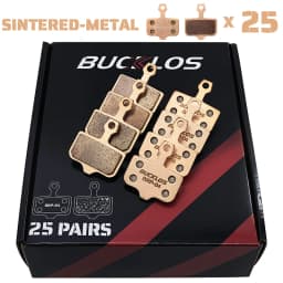 25 Pairs BUCKLOS Bicycle Disc Brake Pads for SRAM DB1 DB3 DB5 Resin Ceramic Bike Hydraulic Brake Pads for SRAM AVID ELIXIR Brake