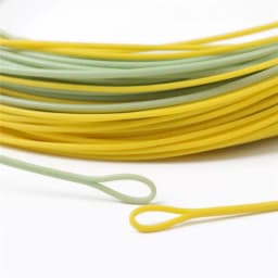 MAXIMUMCATCH 90/100ft 2-9WT Real Gold Fly Line Weight Forward Floating in Moss/Gold with Welded Loops Fly Fishing Line