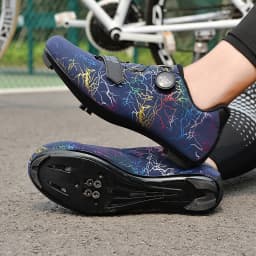 New Breathable Professional Cycling Shoes Unisex Road Bike SPD Pedal Lock Shoes Mountain Off-Road MTB Cycling Competition Shoes