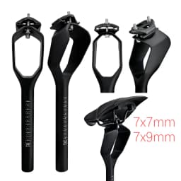 2026 BALUGOE High-Strength MTB Seat Pole Carbon Fiber Highway Seat Tube Hollow Broken Wind Competition Tube Riding Accessories