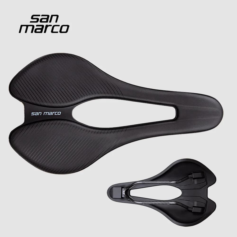 Ultralight San Marco Bike Seat Road Grave MTB Bicycle Saddle for Men Women 245*141mm Carbon Rail 150g Comfortable Cycling Parts