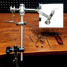 Rotating Fly Fishing Lure Tool Set Fly Fishing Lure Making Vice Suitable for Making Dry and Wet Lures for Trout and Salmon